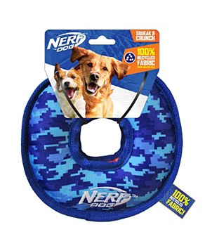 Nerf GRS Nylon Toss and Tug Ring Dog Toy