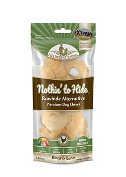 Nothin' to Hide Rings &amp; Bones Chicken Flavor Dog Treats (12 Pack)
