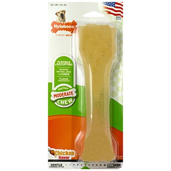 Nylabone Flexi Chew Chicken Flavour Souper Chew Dog Toy