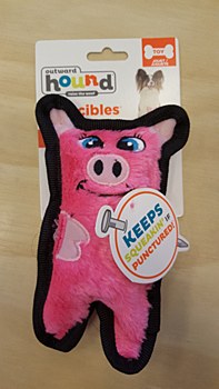 Outward Hound Invincible Mini Pig Dog Toy