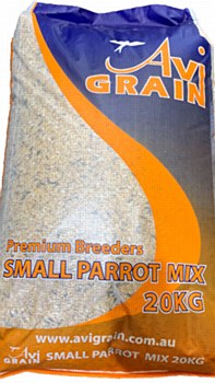 Avigrain Premium Breeders Small Parrot Mix 20kg Bird Food