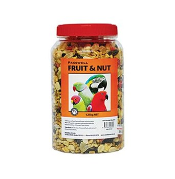 Passwell Fruit &amp; Nut Mix 1.25kg Bird Treats