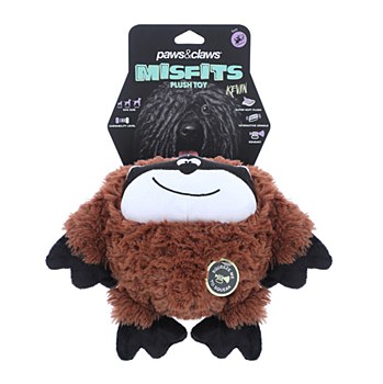 Paws &amp; Claws Misfits Kevin Plush Dog Toy