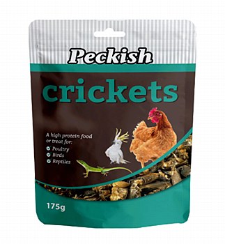 Peckish Dried Crickets 70g