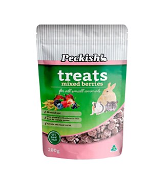 Peckish Small Animal Mixed Berries Treats 200g