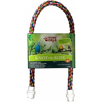 Living World Cotton Banana Scented Bird Perch 16mm x 65cm