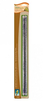 Penn Plax Wood and Cement Bird Perch 16 x 0.5 inch (2 Pack)