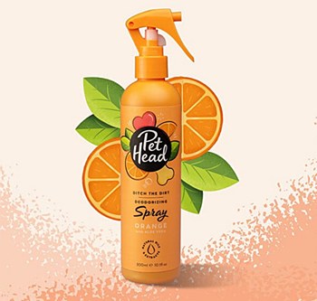 Pet Head Ditch the Dirt Deodorising Dog Spray 300ml