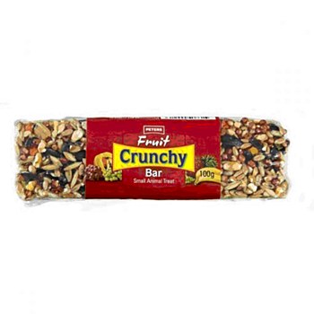 Peters Fruit Crunchy Bar 100g Small Animal Treat