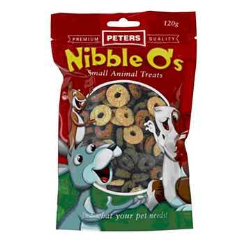 Peters Nibble O's 120g Small Animal Treats