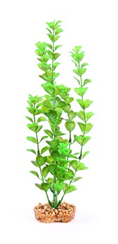 Kazoo Plastic Plant Medium Leaf Green 20cm