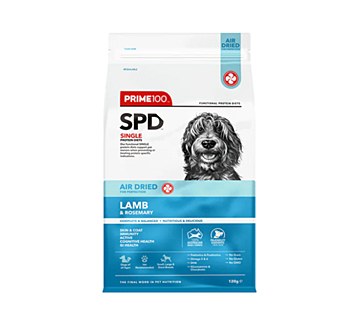 Prime100 Single Protein Diet Air Dried Lamb &amp; Rosemary Dry Dog Food 120g