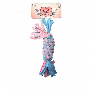 Puppy Love Fleece Log Dog Toy 27cm
