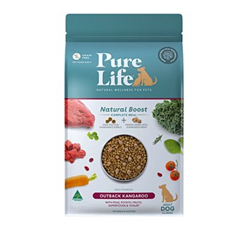 Pure Life Natural Boost Outback Kangaroo Adult Dog Dry Food 8kg