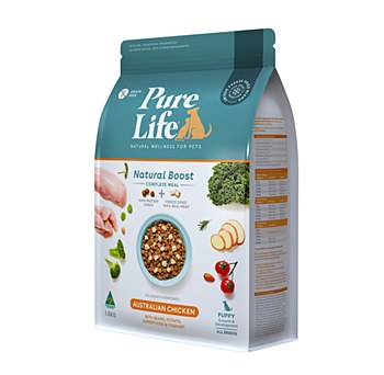 Pure Life Natural Boost Australian Chicken Puppy Dry Food 1.8kg
