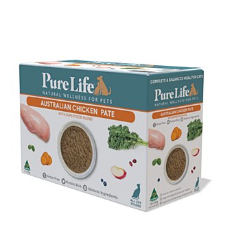 Pure Life Australian Chicken Pate 12x80g Wet Cat Food