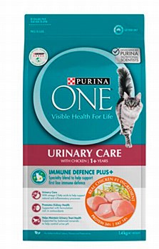 Purina One Urinary Care with Chicken 1.4kg Dry Cat Food