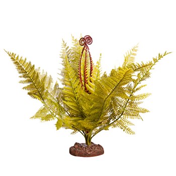 Reptile One Replica Plant Eagle Fern Green with Ceramic Base Large