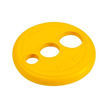 Rogz RFO Frisbee Disc Small Fetch Dog Toy Yellow