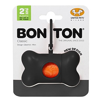 Bon Ton Classic Dog Waste Bag Dispenser Black