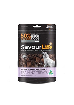 Savourlife Kangaroo Training Dog Treats 165g
