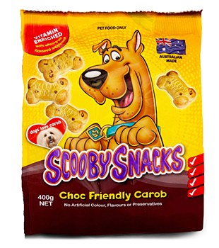 Scooby Snacks Choc Friendly Carob Dog Treats 400g - Mega Pet Warehouse