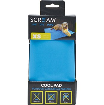 Scream Pet Cooling Pad Blue Extra Small
