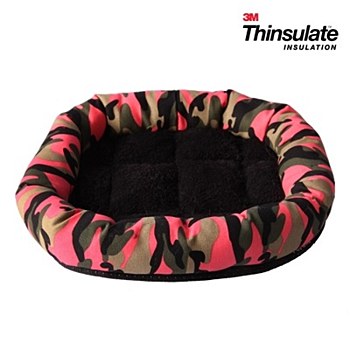 Pet One Small Animal Lounger Pink Camouflage