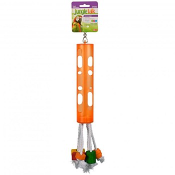 Jungletalk Snack n Play Treat Holder 8 inch Bird Toy
