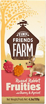 Tiny Friends Farm Russel Rabbit Fruities 120g Small Pet Treats