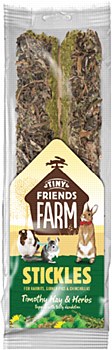 Tiny Friends Farm Stickles with Timothy Hay &amp; Herbs 100g Small Pet Treats