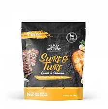 Absolute Holistic Surf & Turf Lamb & Salmon Dog Treats 200g