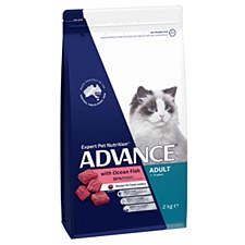 Advance Adult Cat Ocean Fish 2kg Dry Cat Food
