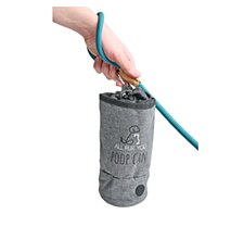 All Fur You Dog Poop Can Grey