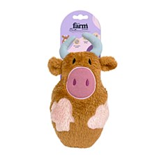 Allpet Eco Farm Friends Murray Moo Dog Toy
