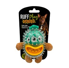 Ruff Play Spikeez Big Teeth Monster Dog Toy