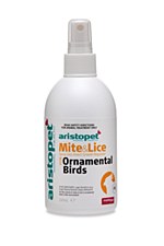 Aristopet Mite and Lice Spray for Ornamental Birds 250ml