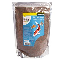 Aqua One Bulk Economy 1mm Floating Pellets Fish Food 1kg