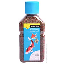 Aqua One Bulk Economy 1mm Floating Pellets Fish Food 360g