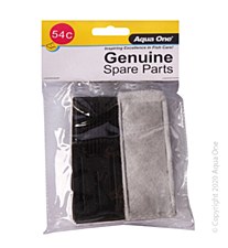 Aqua One Splish Splash Replacement Carbon Cartridge 54c (2 Pack)