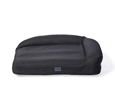 Superior Pet Goods SnugSide Ripstop Black Jumbo Dog Bed