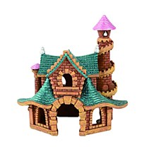 Bioscape Fish Tank Ornament Blue Peak Temple