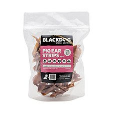 Blackdog Pigs Ear Strips Dog Treats 500g