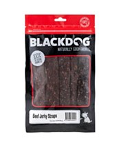 Blackdog Beef Jerky Straps Dog Treats 800g