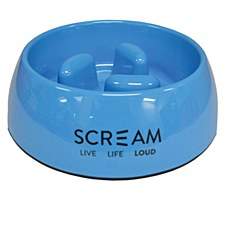 Scream Slow Down Pillar 400ml Blue Dog Bowl