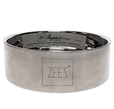 Zeez Signature Collection Stainless Steel Classic 2.18 Litre Dog Bowl