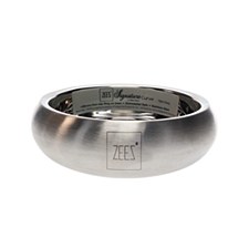 Zeez Signature Collection Stainless Steel Curved 750ml Dog Bowl