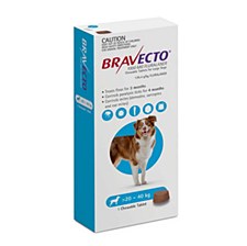 Bravecto Flea and Tick Chew for Large Dogs 20-40kg