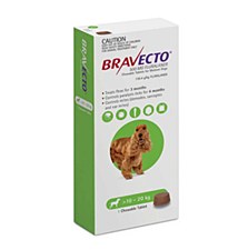 Bravecto Flea and Tick Chew for Medium Dogs 10-20kg