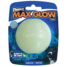 Chuckit! Max Glow Ball Medium 6cm Dog Toy
